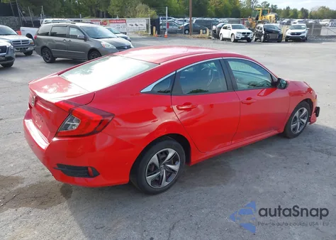 2019 Honda Civic Lx z USA, uszkodzony, nr VIN 2HGFC2F67KH538154